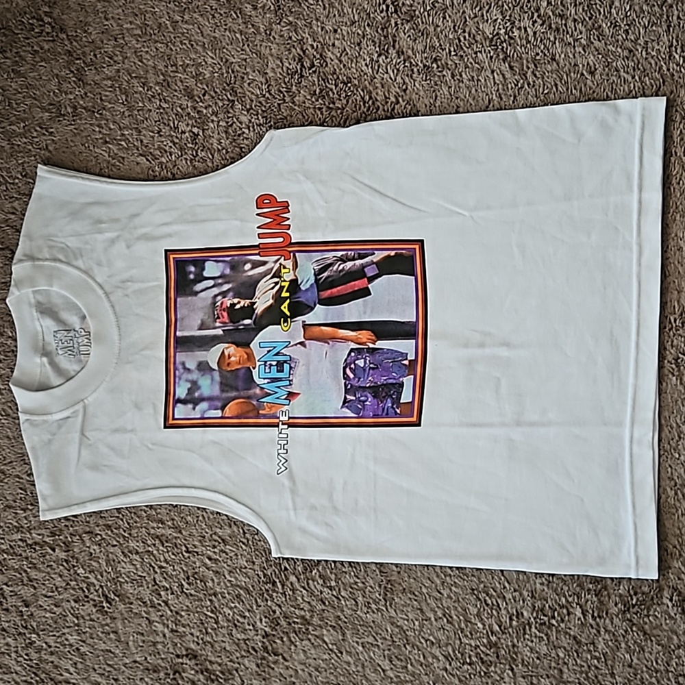 *NWOT* White Man Can't Jump Graphic Tank